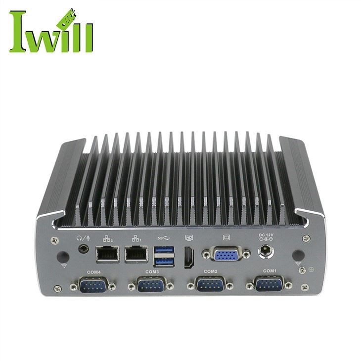 Ventilaatorita 6th Gen I3 i5 i7 Industrial Box PC