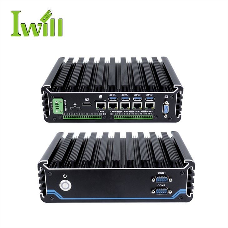 I3 I5 I7 Tööstuslik arvuti koos POE -ga