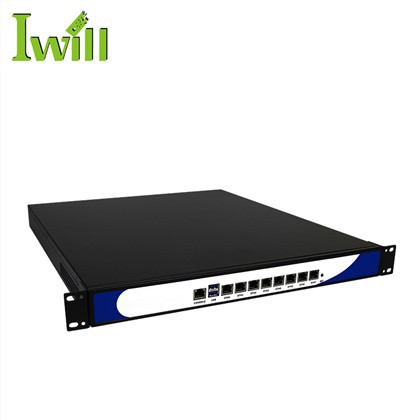 1U 19 -tolline Rackmount Network Appling
