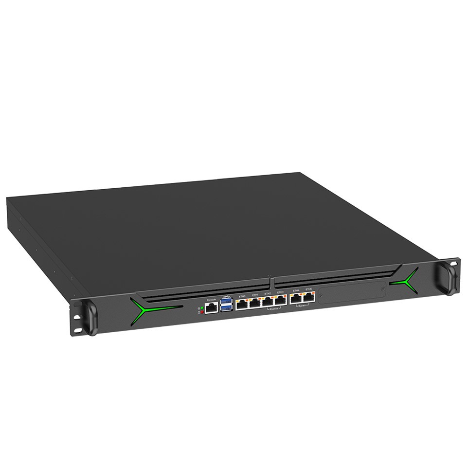 1U rack Mount tulemüüriseade